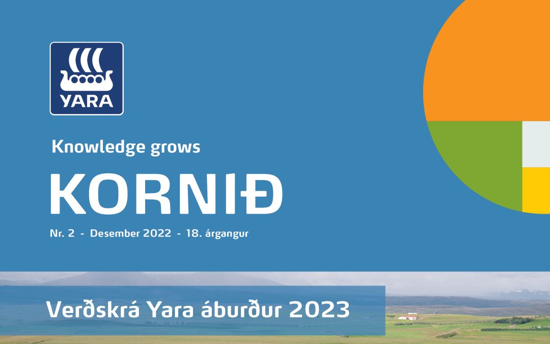 Kornið – verðskrá Yara áburður 2023